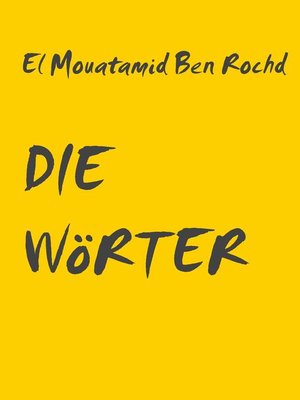 cover image of DIE WöRTER